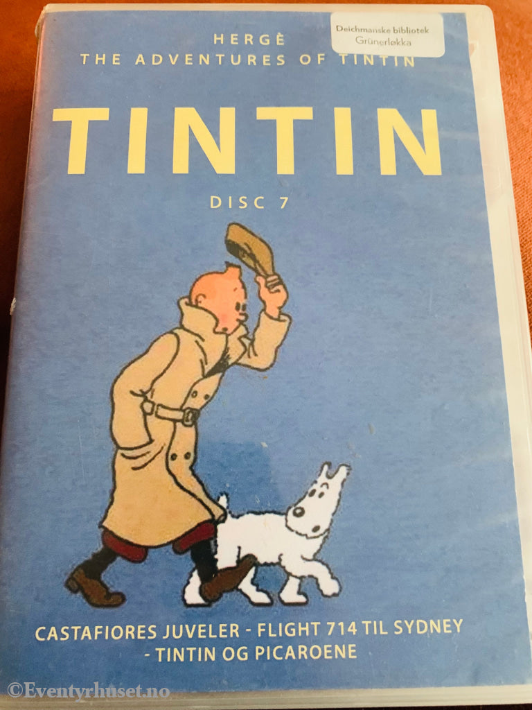 Tintin - Castafiores Juveler Mfl. Dvd Leiefilm.