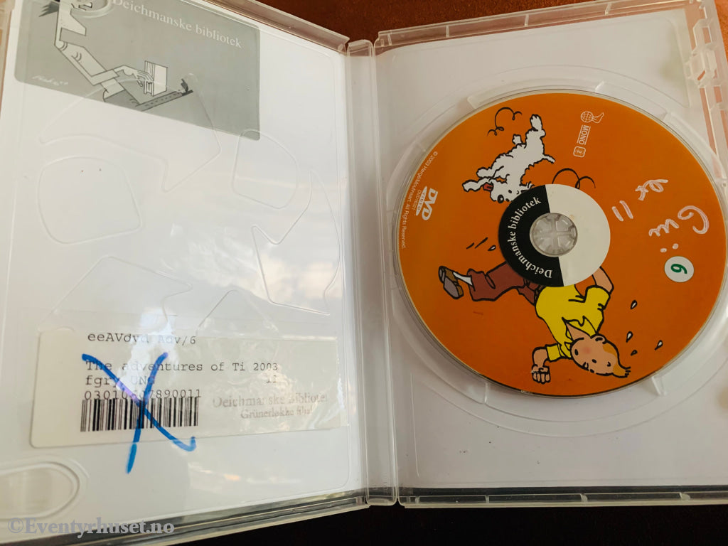 Tintin - Det Hemmelige Våpenet Mfl. Dvd Leiefilm.