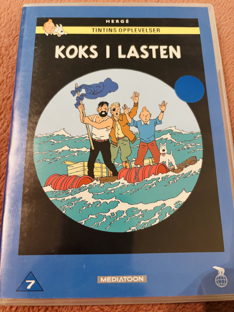 Tintin - Koks i lasten. DVD.