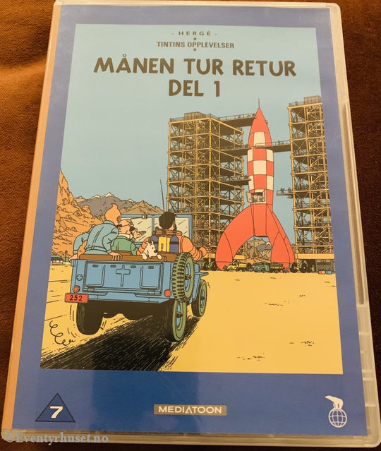Tintin. Månen Tur-Retur Del 1. 1991. Dvd. Dvd