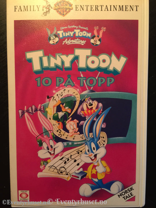 Tiny Toon - 10 På Topp. 1990/91. Vhs. Vhs