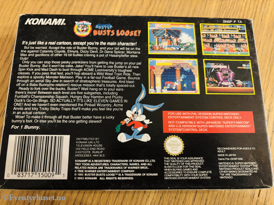 Tiny Toon Adventures: Buster Busts Loose! . Nintendo 64.