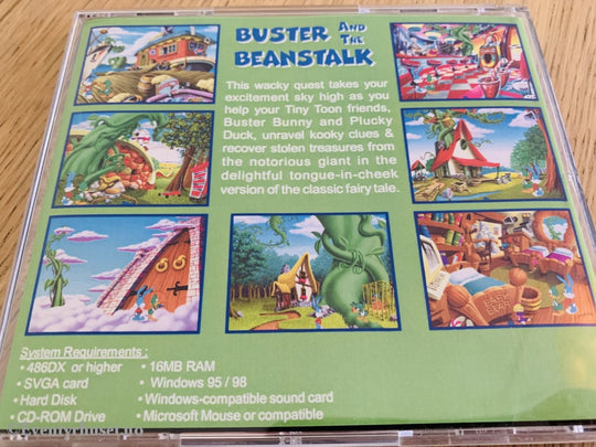 Tiny Toon - Buster & The Beanstalk. Pc-Spill. Pc Spill