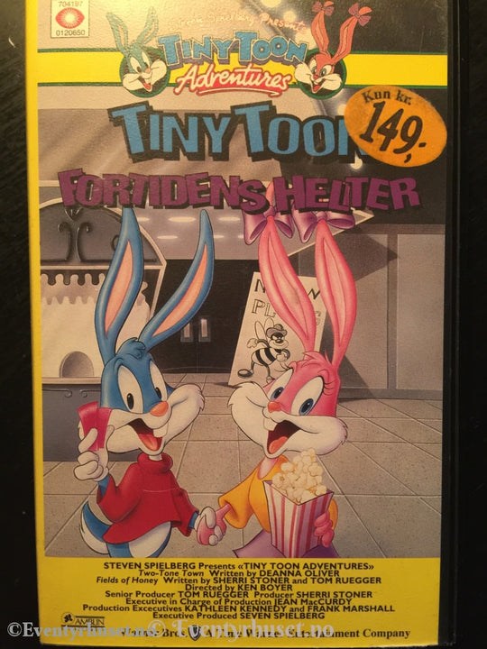 Tiny Toon - Fortidens Helter. 1990. Vhs. Vhs