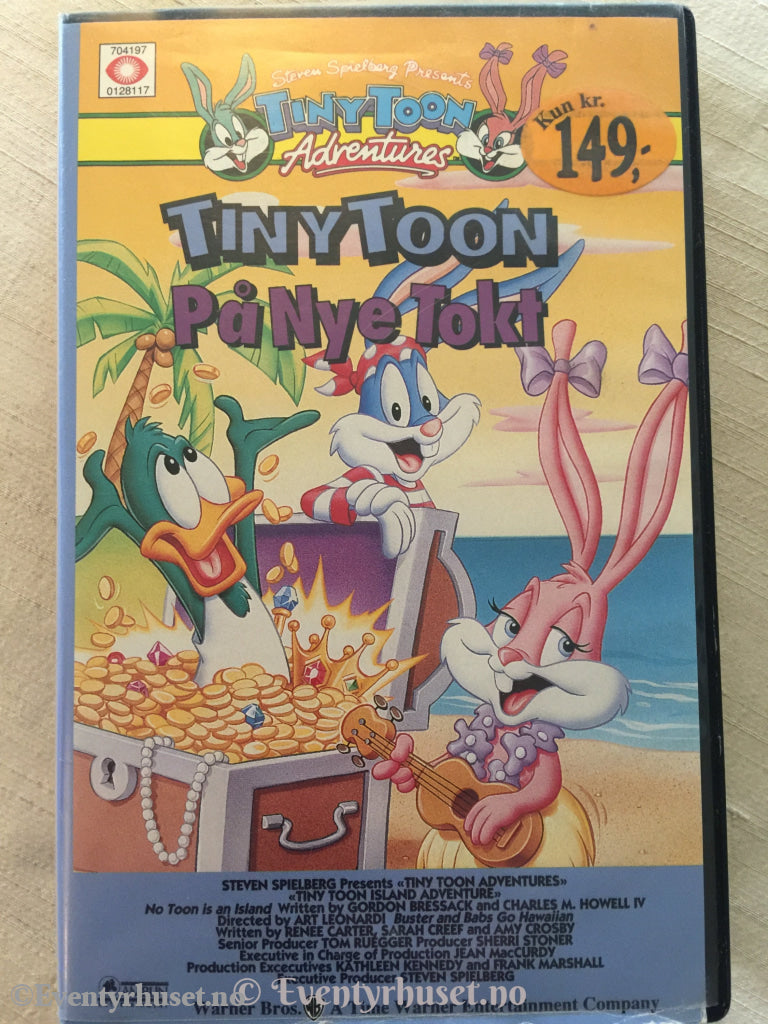 Tiny Toon - På Nye Tokt. 1990/91. Vhs