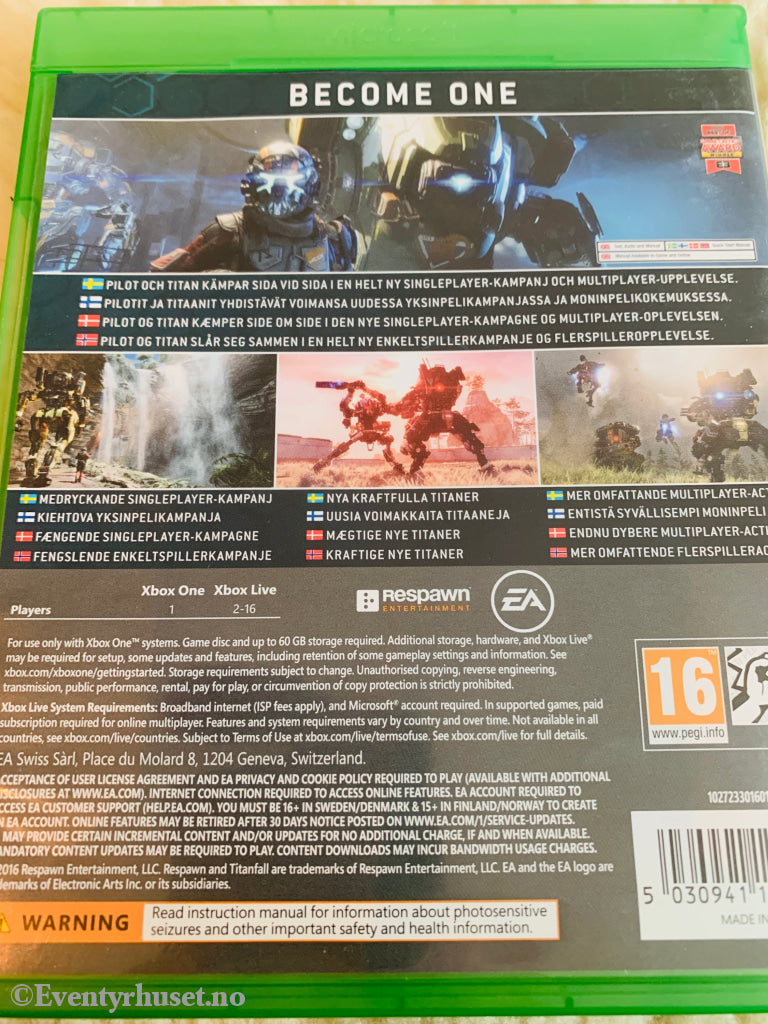 Titanfall 2. Xbox One.