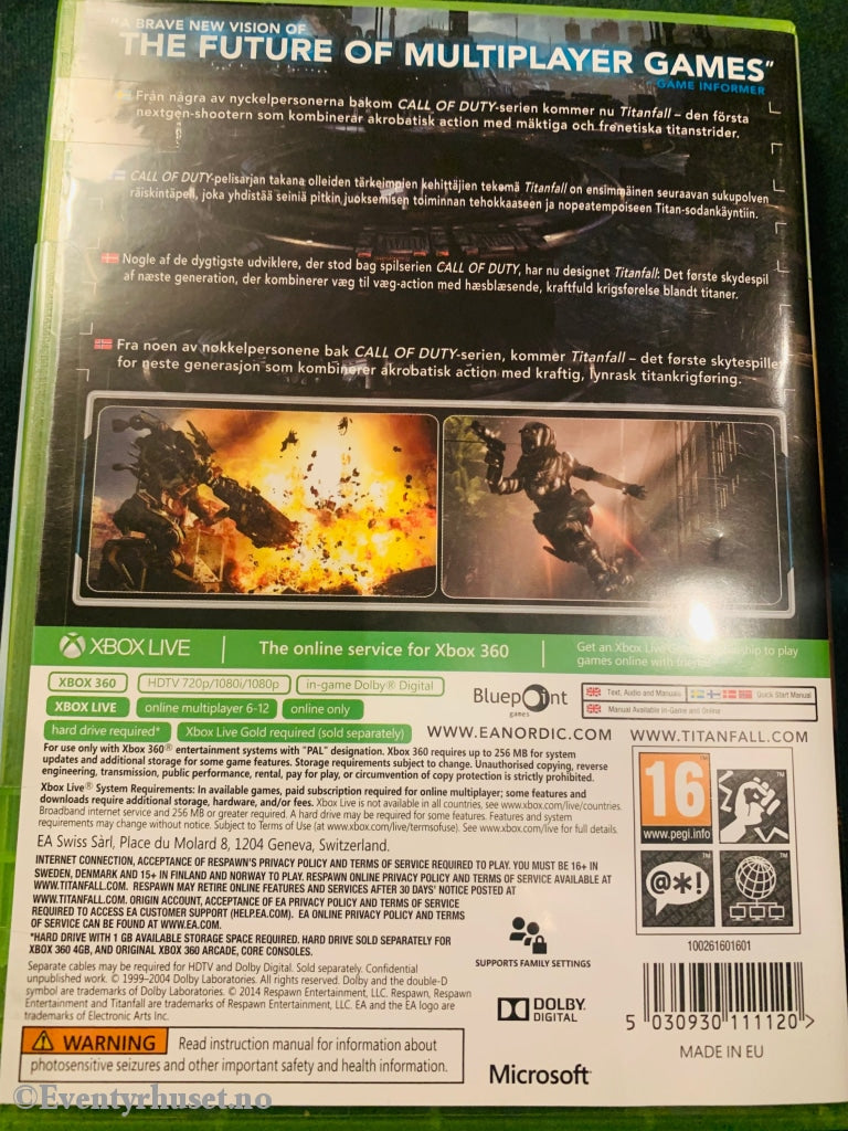 Titanfall. Xbox 360.