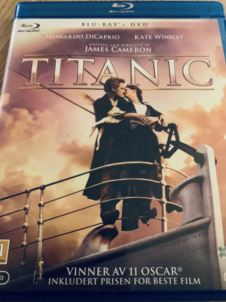 Titanic. 1997. Blu-Ray. Blu-Ray Disc