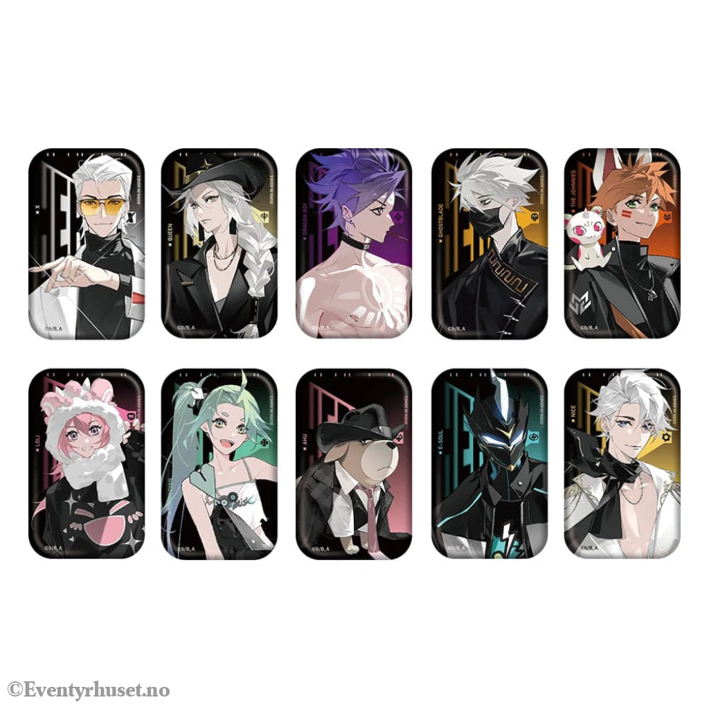 To Be Hero X Blind Box Pin Badge Hero Show SeriesDisplay (10) Manga & Anime