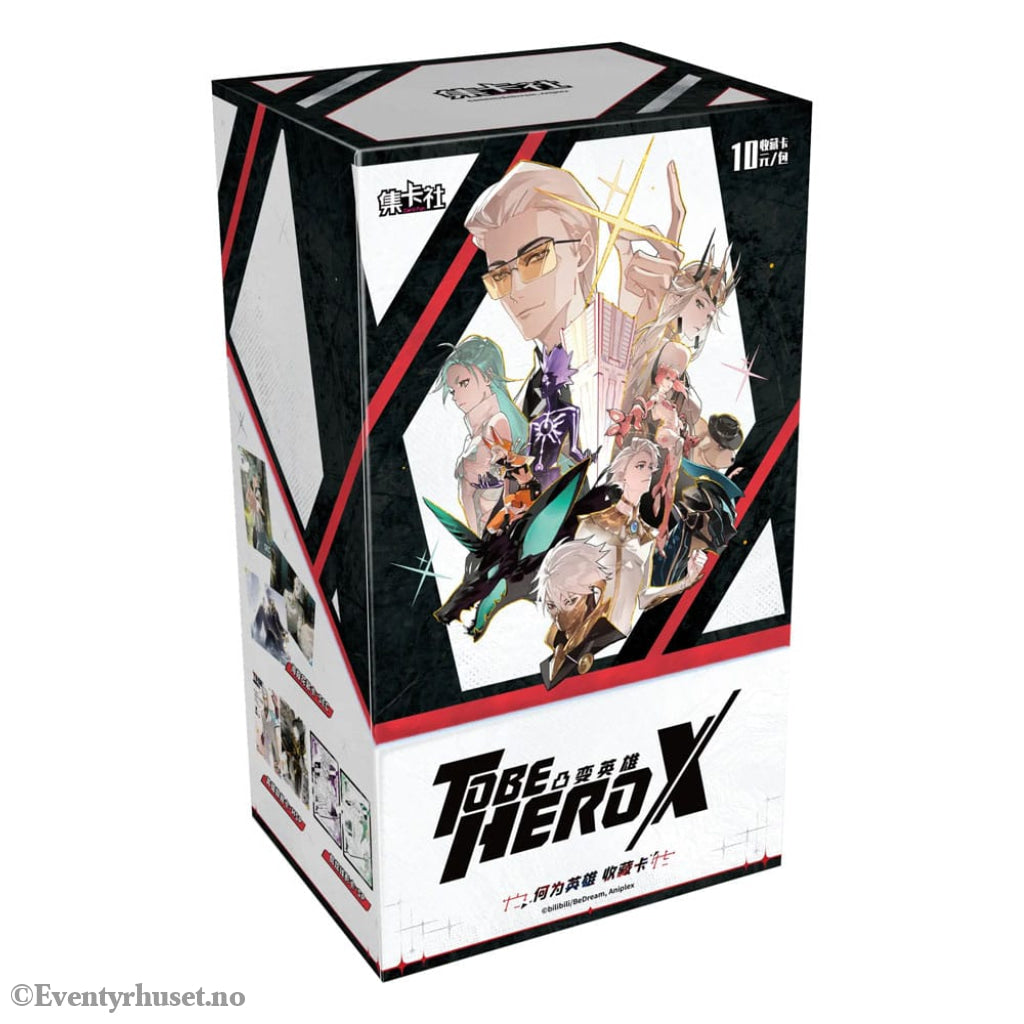 To Be Hero X Trading Card Game Display *Chinese Version* Games