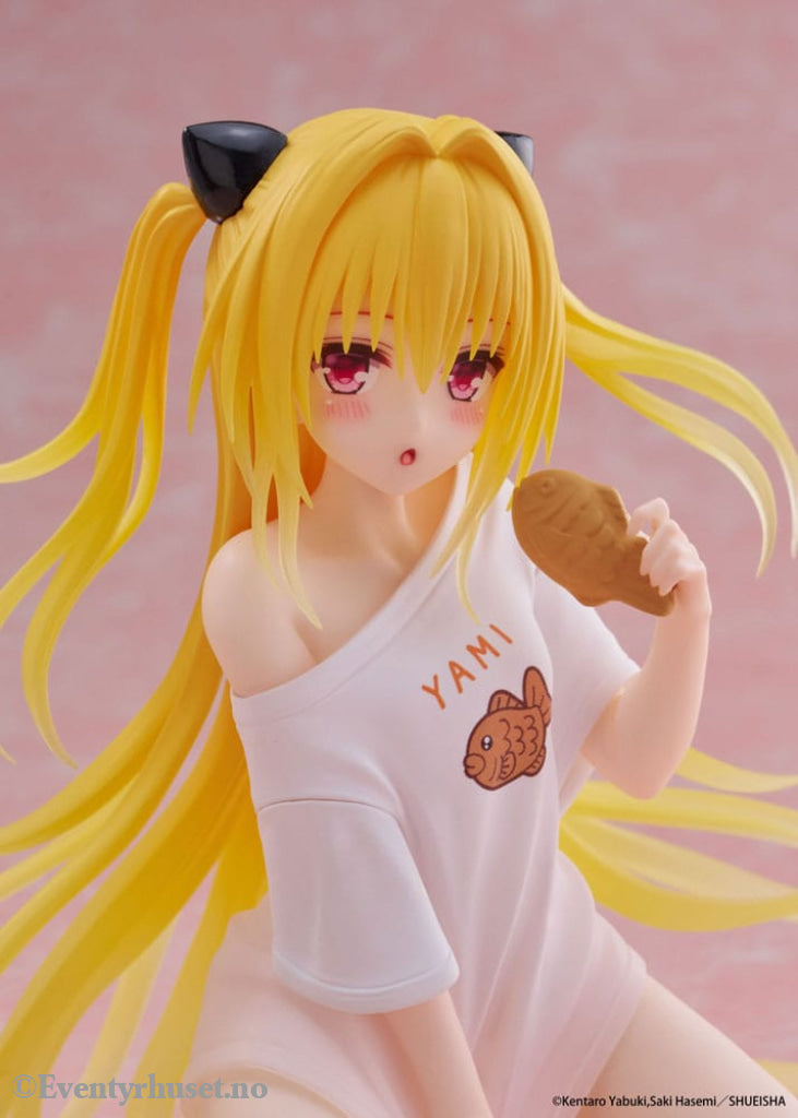 To Love-Ru Darkness PVC Statue Desktop Cute Figure Golden Darkness Roomwear Ver. 13 cm Manga & Anime