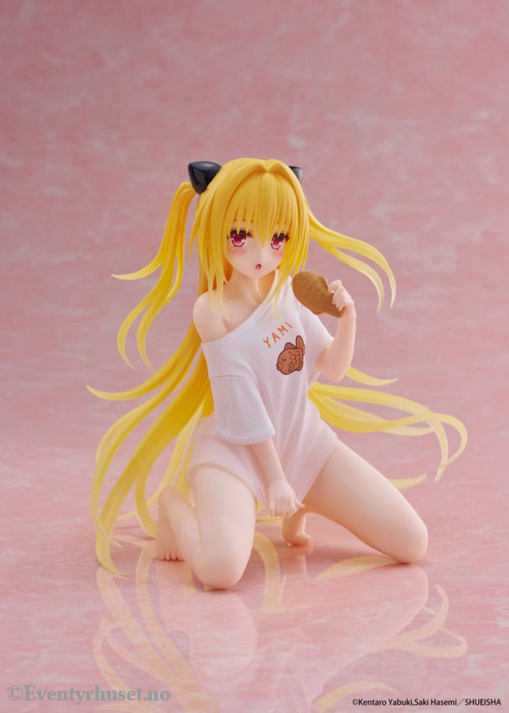 To Love-Ru Darkness PVC Statue Desktop Cute Figure Golden Darkness Roomwear Ver. 13 cm Manga & Anime