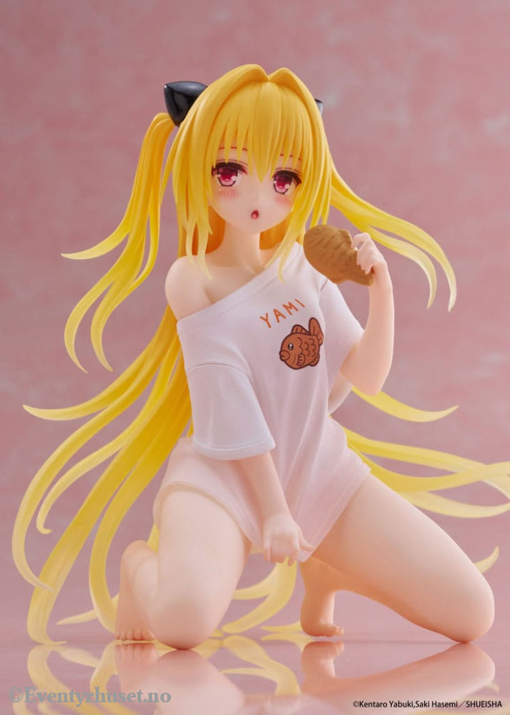 To Love-Ru Darkness PVC Statue Desktop Cute Figure Golden Darkness Roomwear Ver. 13 cm Manga & Anime