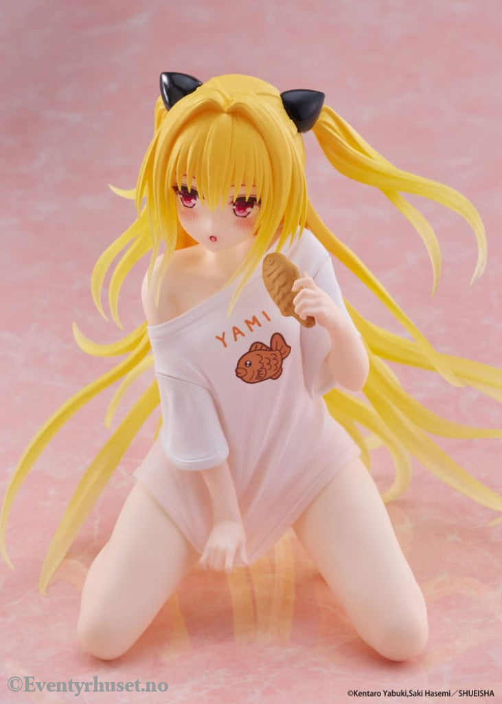 To Love-Ru Darkness PVC Statue Desktop Cute Figure Golden Darkness Roomwear Ver. 13 cm Manga & Anime