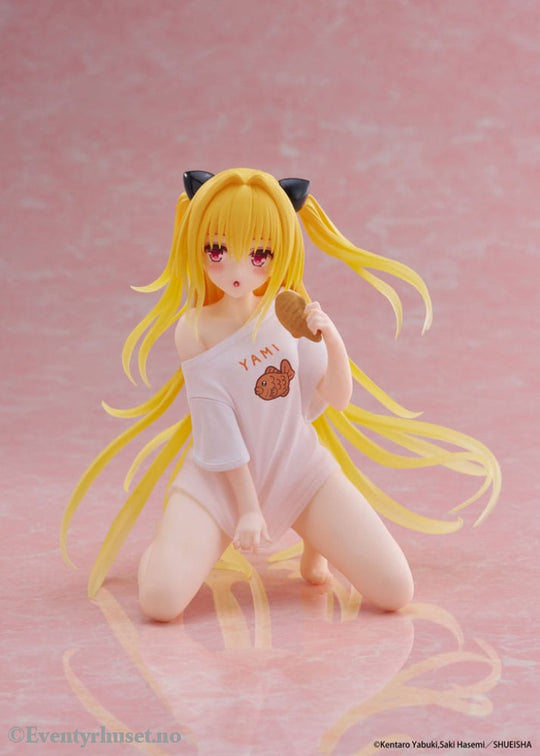 To Love-Ru Darkness PVC Statue Desktop Cute Figure Golden Darkness Roomwear Ver. 13 cm Manga & Anime