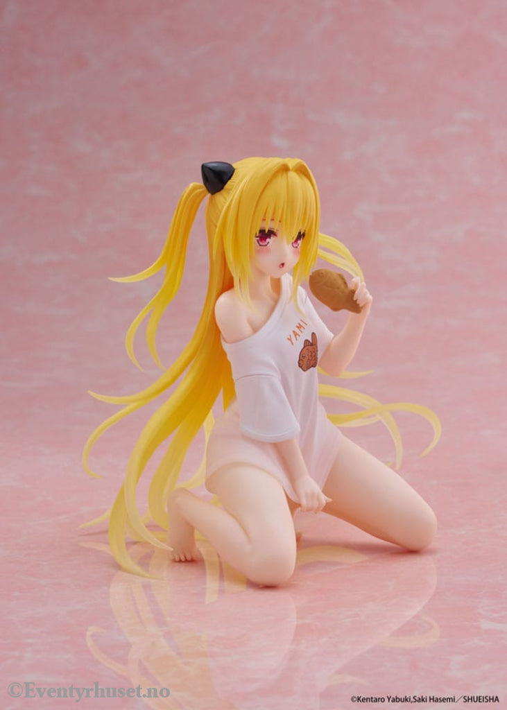 To Love-Ru Darkness PVC Statue Desktop Cute Figure Golden Darkness Roomwear Ver. 13 cm Manga & Anime