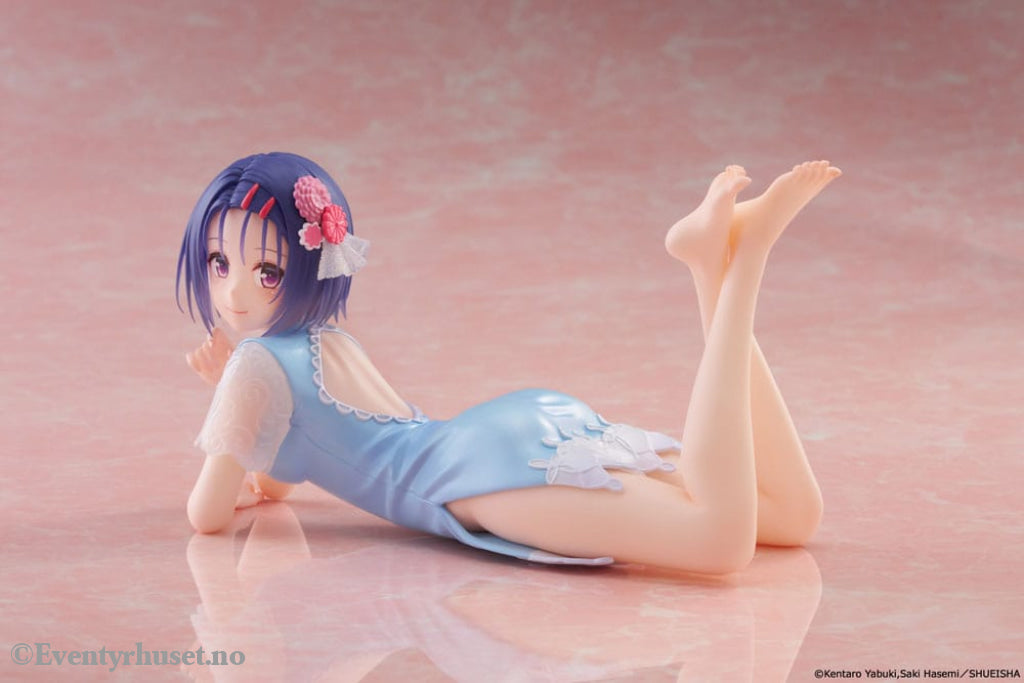 To Love-Ru Darkness PVC Statue Desktop Cute Figure Haruna Sairenji (China Dress Ver.) 13 cm Manga & Anime