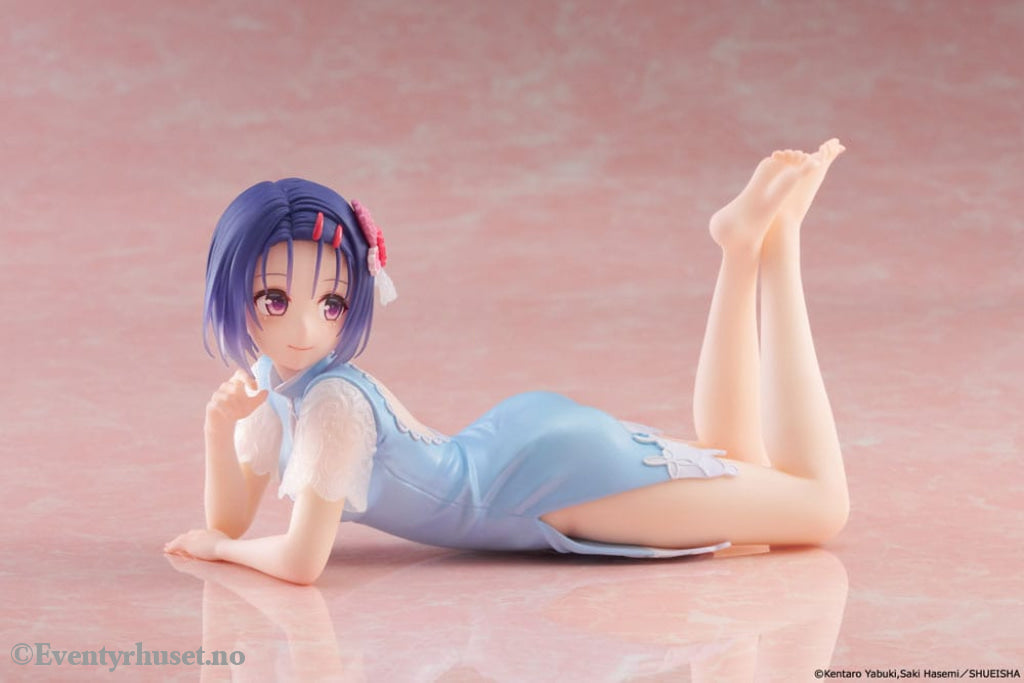 To Love-Ru Darkness PVC Statue Desktop Cute Figure Haruna Sairenji (China Dress Ver.) 13 cm Manga & Anime
