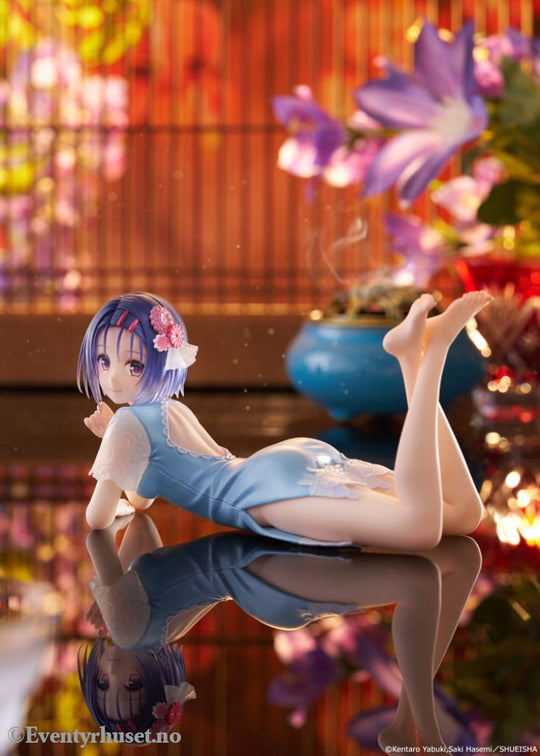 To Love-Ru Darkness PVC Statue Desktop Cute Figure Haruna Sairenji (China Dress Ver.) 13 cm Manga & Anime