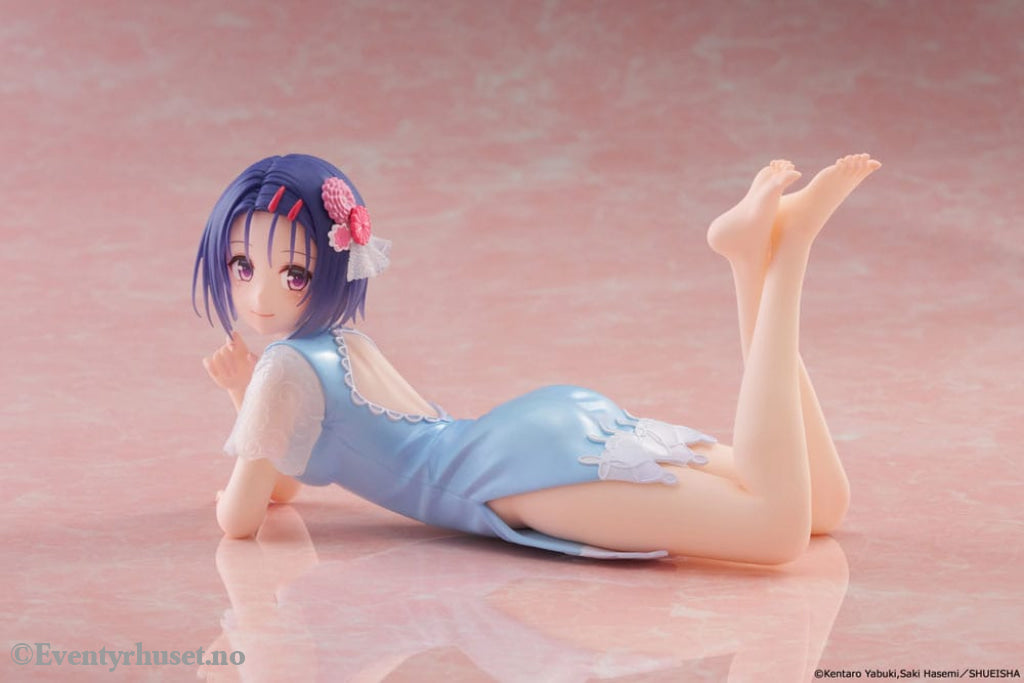 To Love-Ru Darkness PVC Statue Desktop Cute Figure Haruna Sairenji (China Dress Ver.) 13 cm Manga & Anime