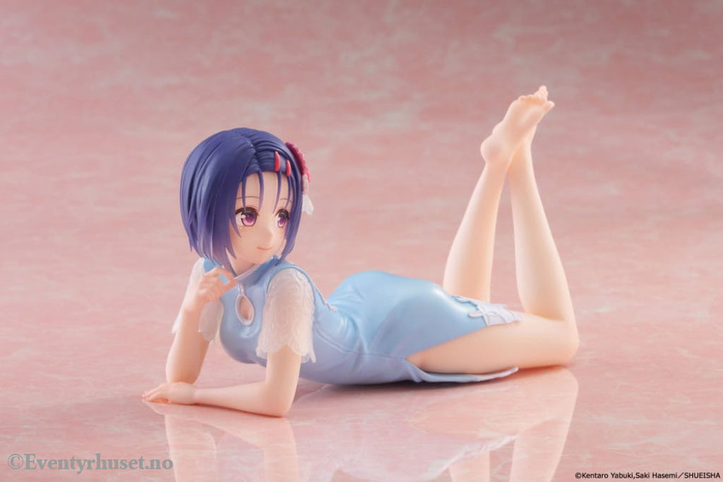 To Love-Ru Darkness PVC Statue Desktop Cute Figure Haruna Sairenji (China Dress Ver.) 13 cm Manga & Anime