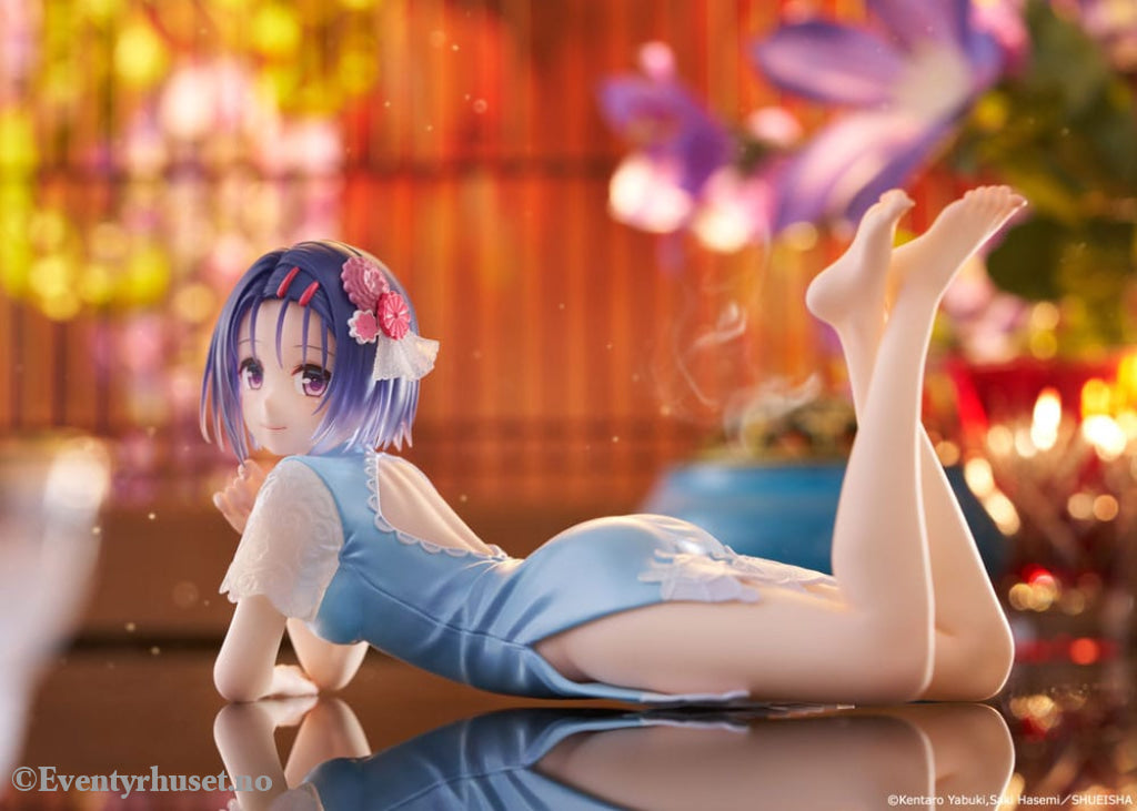 To Love-Ru Darkness PVC Statue Desktop Cute Figure Haruna Sairenji (China Dress Ver.) 13 cm Manga & Anime