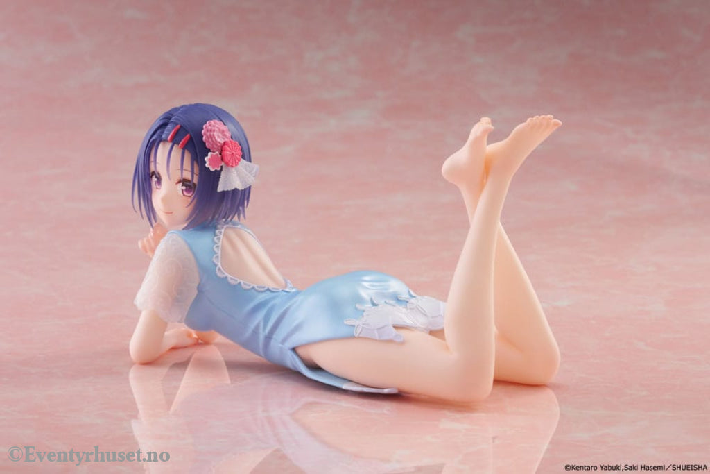 To Love-Ru Darkness PVC Statue Desktop Cute Figure Haruna Sairenji (China Dress Ver.) 13 cm Manga & Anime