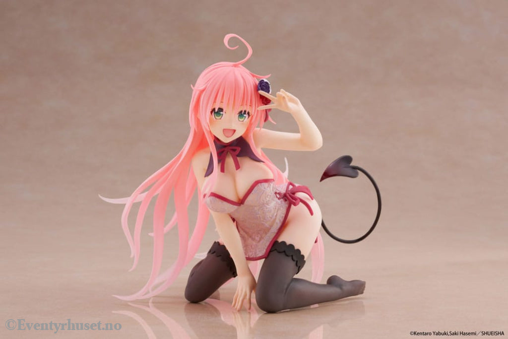 To Love-Ru Darkness PVC Statue Desktop Cute Figure Lala Chinese Dress Ver. 13 cm Manga & Anime