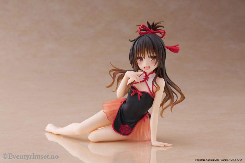 To Love-Ru Darkness PVC Statue Desktop Cute Figure Mikan Yuki Chinese Dress Ver. 13 cm Manga & Anime