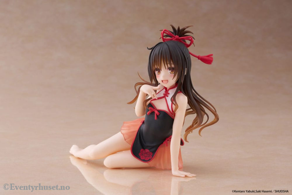To Love-Ru Darkness PVC Statue Desktop Cute Figure Mikan Yuki Chinese Dress Ver. 13 cm Manga & Anime