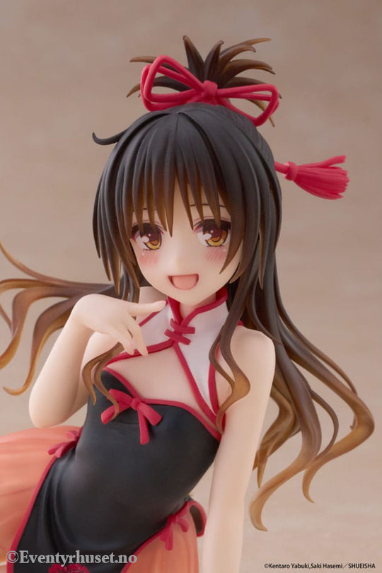 To Love-Ru Darkness PVC Statue Desktop Cute Figure Mikan Yuki Chinese Dress Ver. 13 cm Manga & Anime