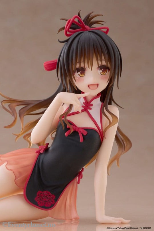 To Love-Ru Darkness PVC Statue Desktop Cute Figure Mikan Yuki Chinese Dress Ver. 13 cm Manga & Anime