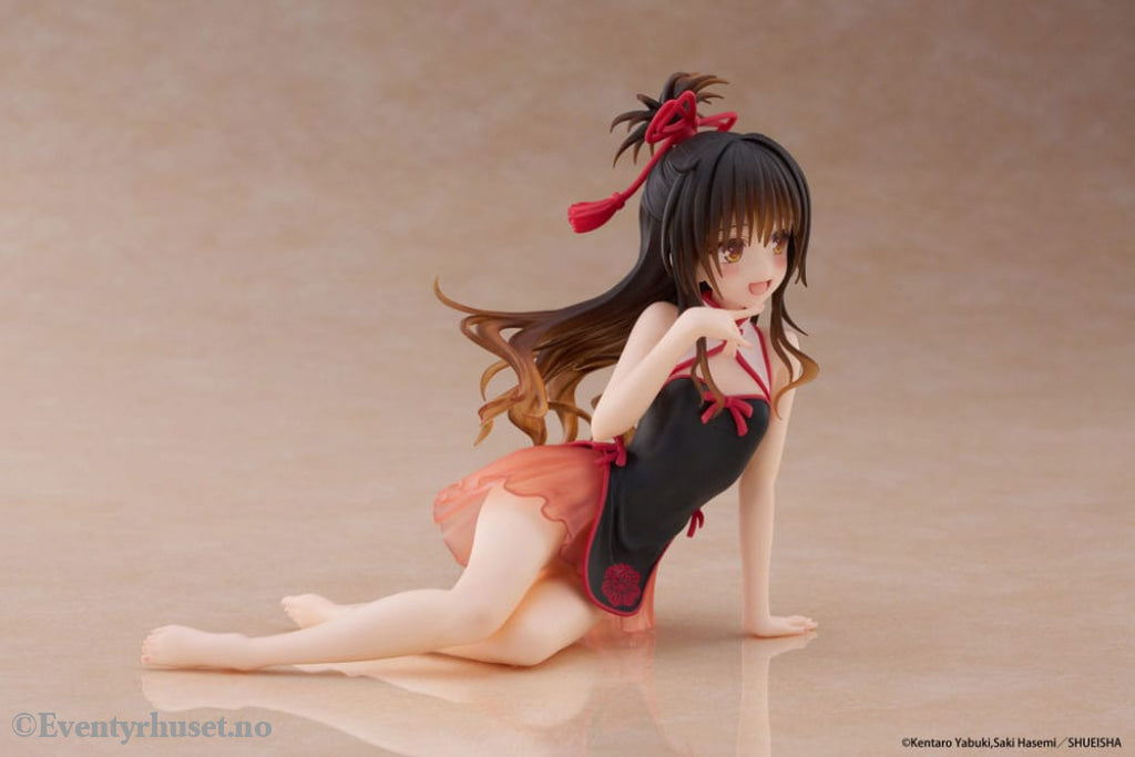 To Love-Ru Darkness PVC Statue Desktop Cute Figure Mikan Yuki Chinese Dress Ver. 13 cm Manga & Anime