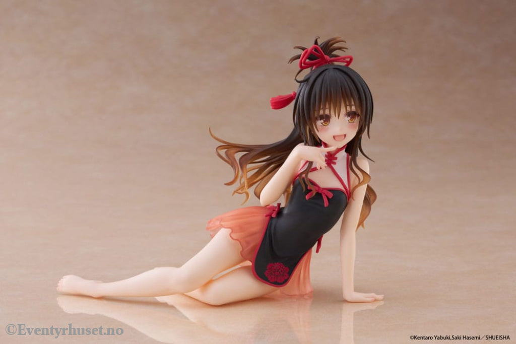 To Love-Ru Darkness PVC Statue Desktop Cute Figure Mikan Yuki Chinese Dress Ver. 13 cm Manga & Anime