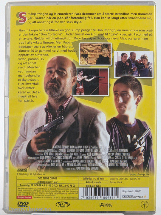 To tøffe typer (2003). DVD.