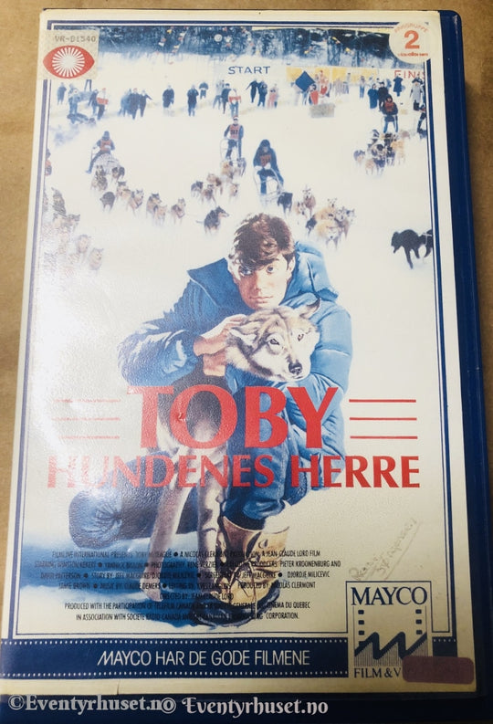 Toby - Hundenes Herre. 1985. Vhs Big Box.