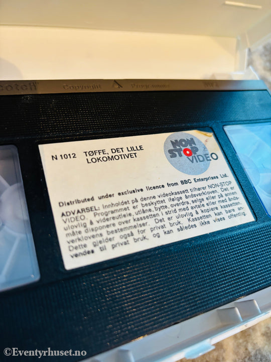 Tøffe - Det lille lokomotivet. VHS Big Box. VHS Big Box