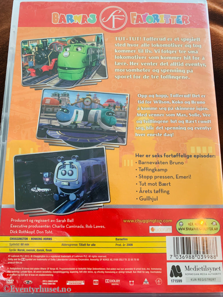 Tøfferud Tutende Horn. DVD.