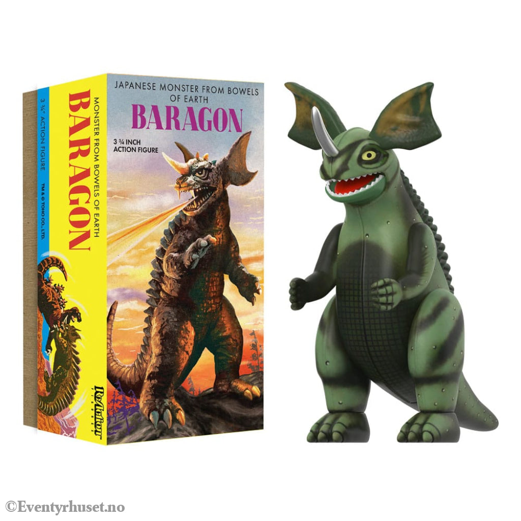 Toho ReAction Action Figure Wave 01 (Retro Tin) Baragon (Marusan Tin) 10 cm Toys
