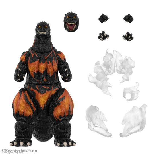 Toho Ultimates Action Figure Burning Godzilla 1995 20 cm Toys