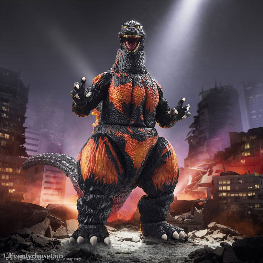 Toho Ultimates Action Figure Burning Godzilla 1995 20 cm Toys