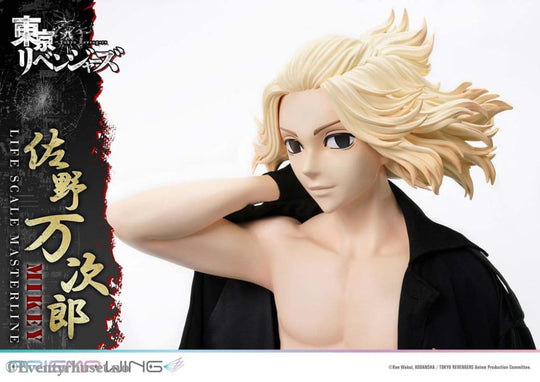 Tokyo Revengers Life Scale Masterline Series Statue Manjiro Sano 169 cm Collectibles