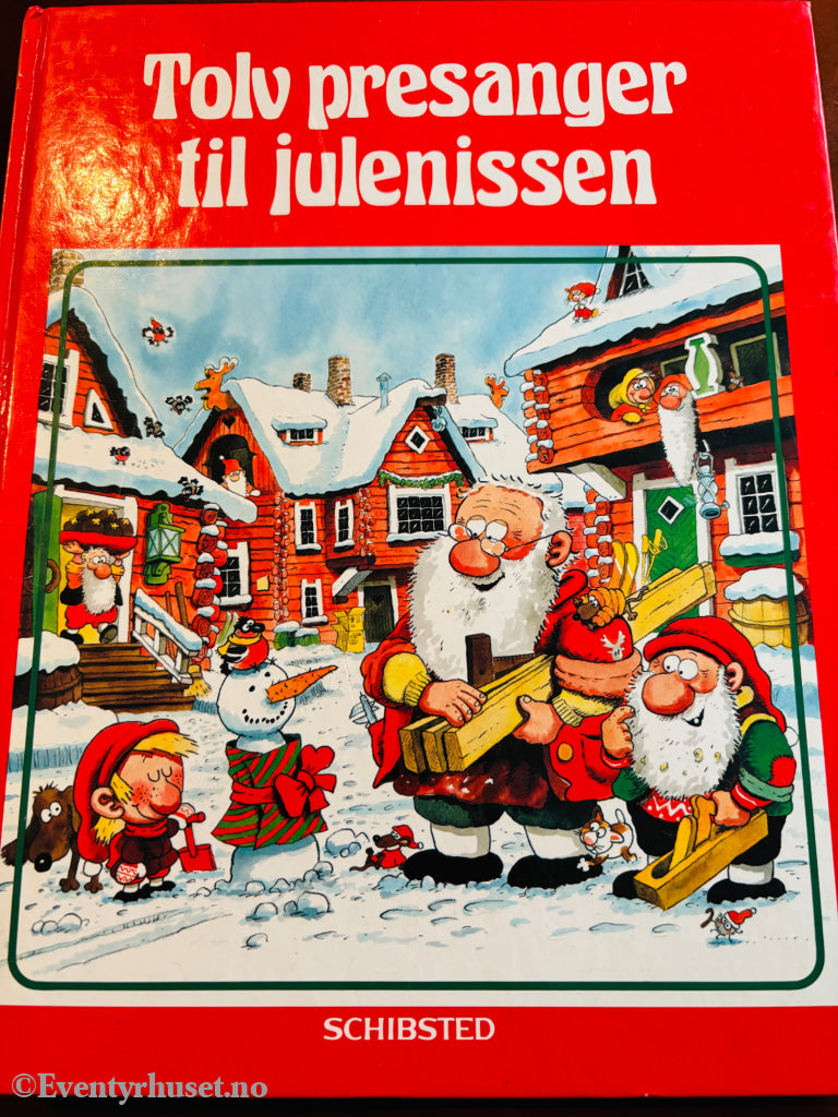 Tolv presanger til julenissen.