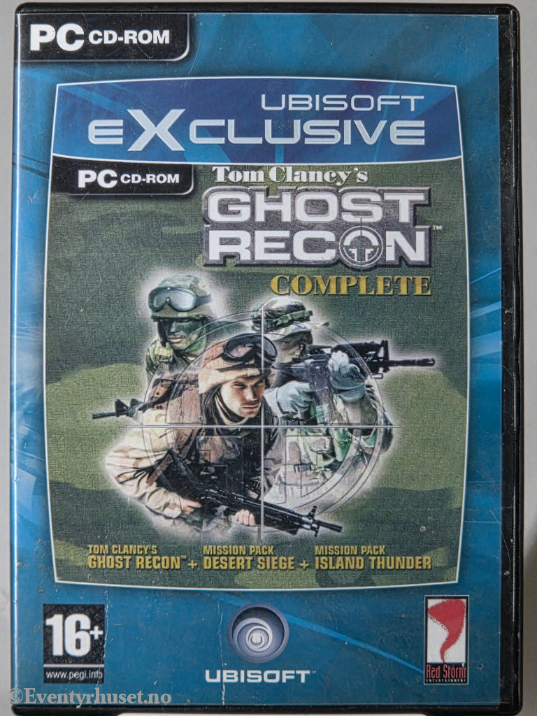 Tom Clancy’s Ghost Recon: Complete. 2004. PC-spill.