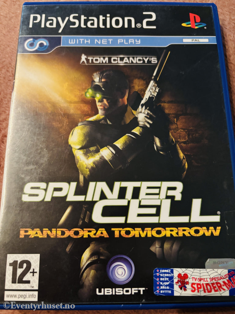 Tom Clancy's Splinter Cell: Pandora Tomorrow. PS2.