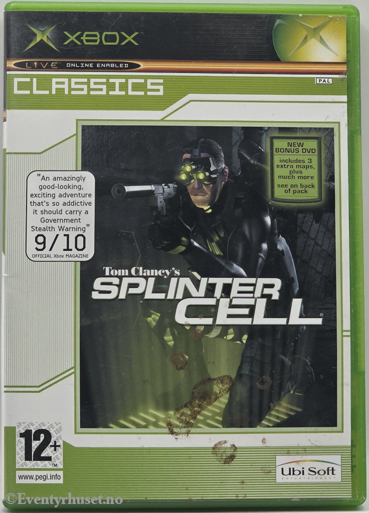 Tom Clancy's Splinter Cell . Xbox.