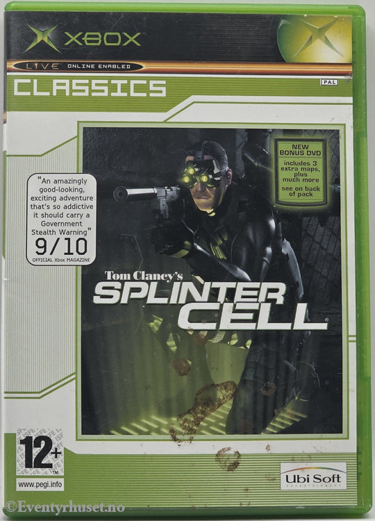 Tom Clancy's Splinter Cell . Xbox.
