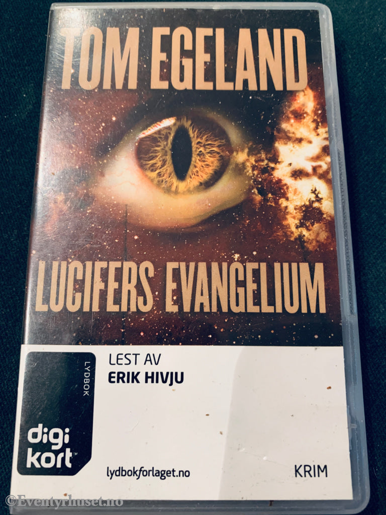 Tom Egeland. Lucifers Evangelium. Lydbok På Digikort.