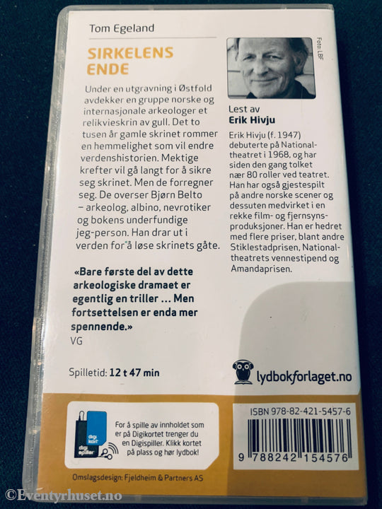 Tom Egeland. Sirkelens Ende. Lydbok På Digikort.