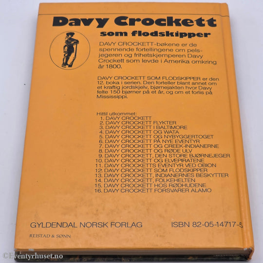 Tom Hill. 1964. Davy Crockett som flodskipper. Bok.